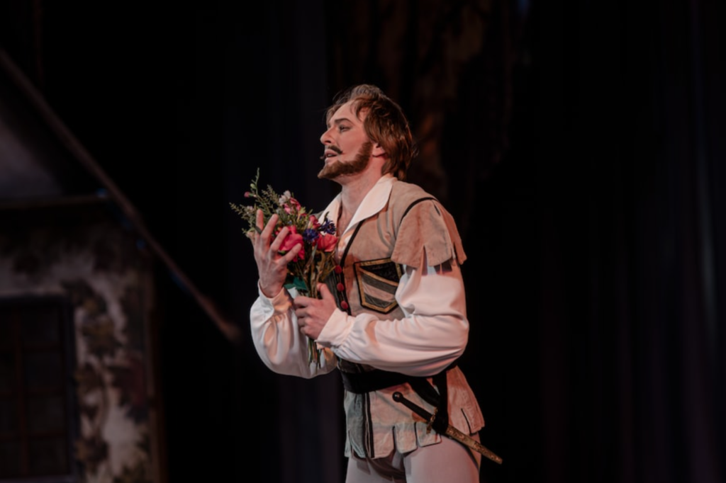 Ukrainian dancer Oleksandr Shapoval, in performance with the National Opera of Ukraine, retired from the stage in 2021. (National Opera of Ukraine)